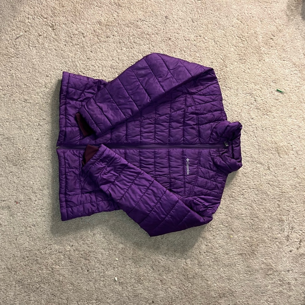 Purple medium Columbia jacket